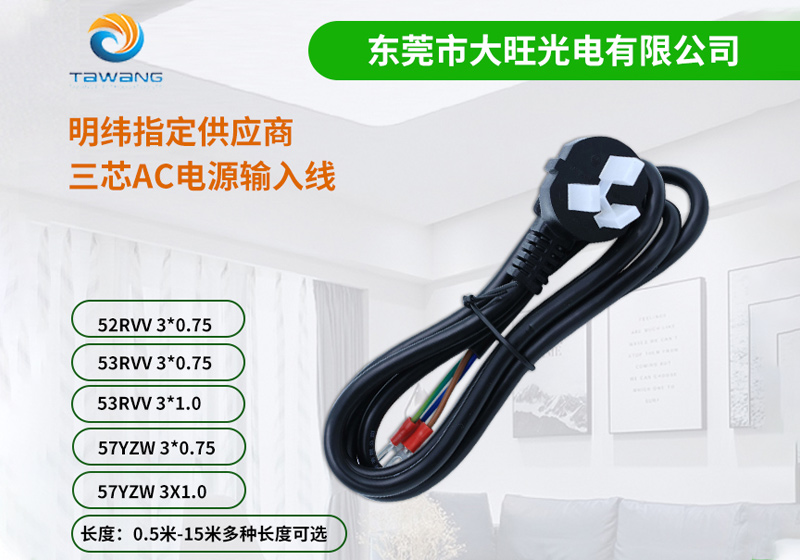 CCC插頭電源線的檢測標準體系